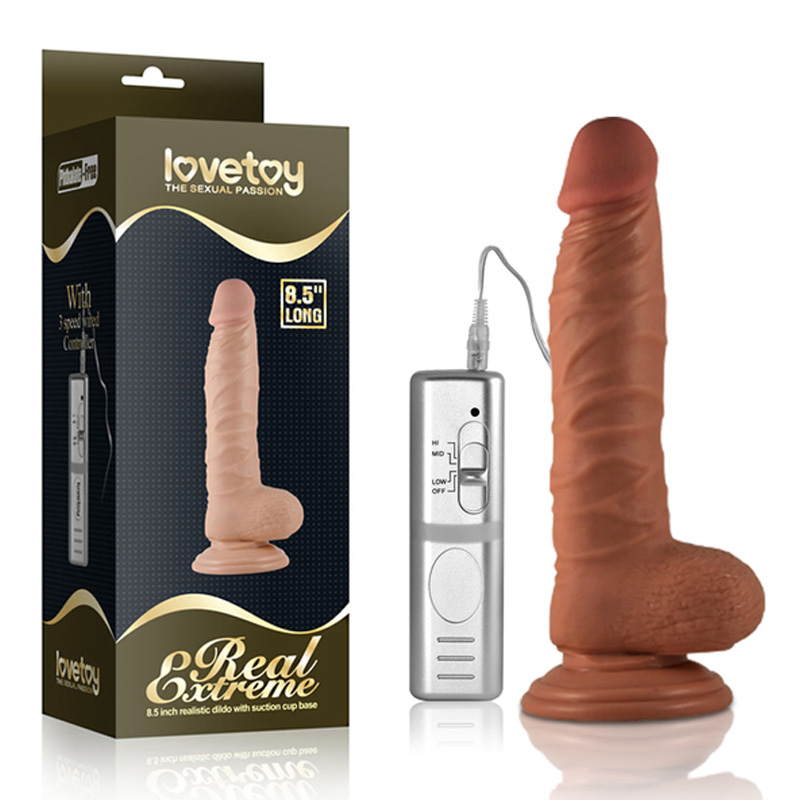 Phân phối Dương vật Lovetoy 8,5 inch có rung