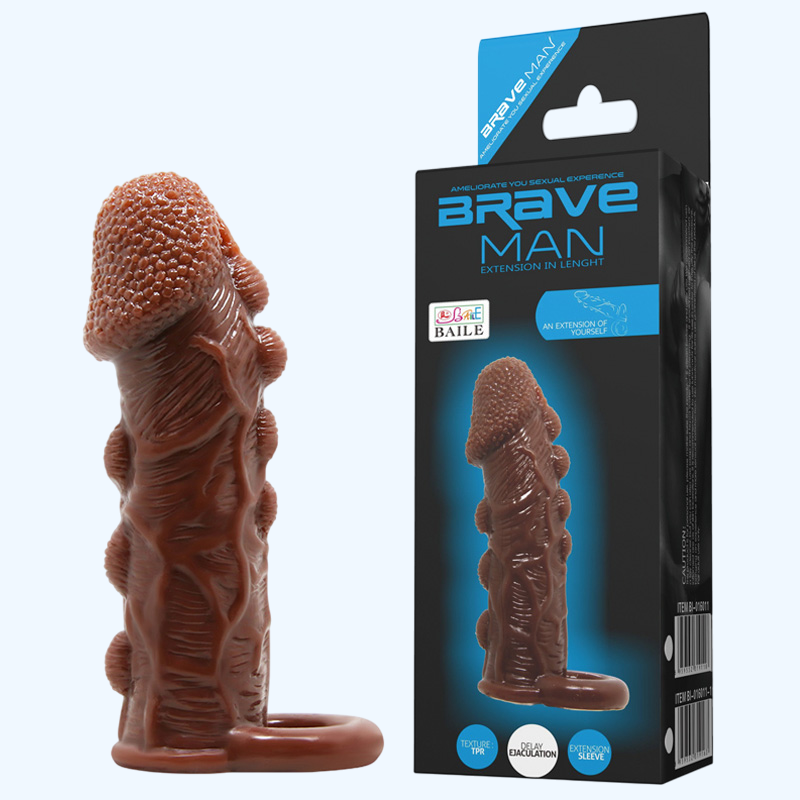 Phân phối Bao đôn dên da nâu có quay đeo Brave man