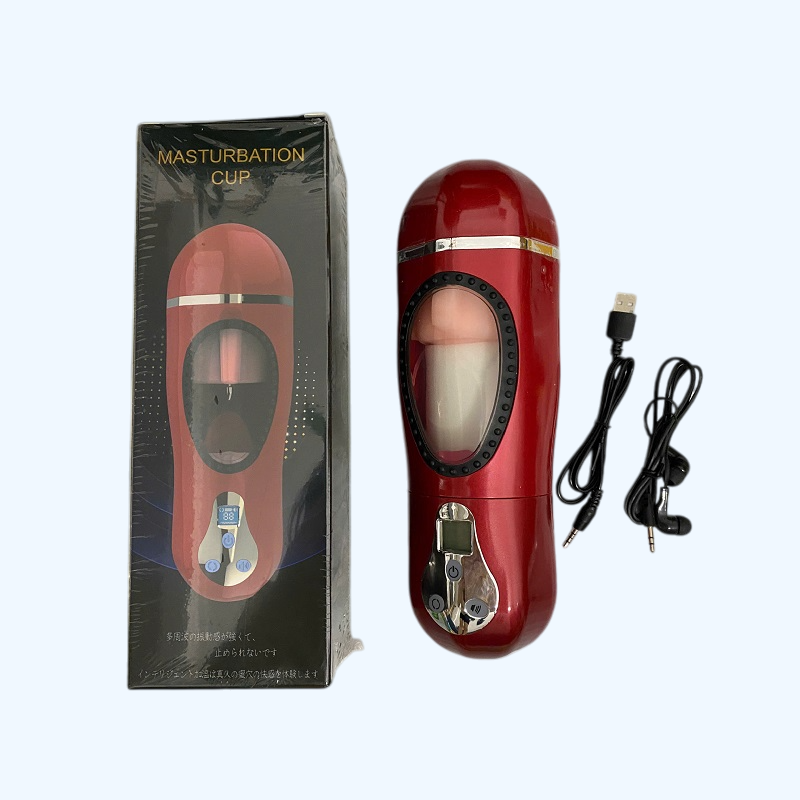 Shop bán Âm đạo thủ dâm cầm tay Masturbation Cup rung rên kết hợp lưỡi liếm tỏa nhiệt