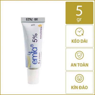 Thuốc gây tê EMLA cream 5g – kem bôi EMLA 5% chống XTS