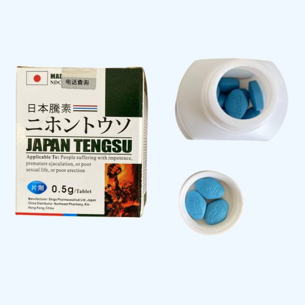 Thuốc uống tăng sinh lý nam thảo dược Japan Tengsu hộp 16 viên