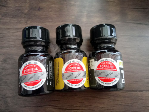 poppers chính hãng có tem xác thực