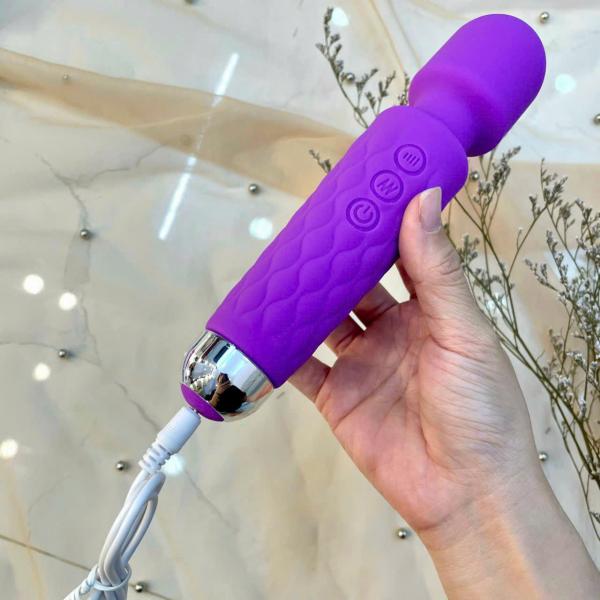 Chày rung tình yêu silicon AV kích thích điểm G cho nữ