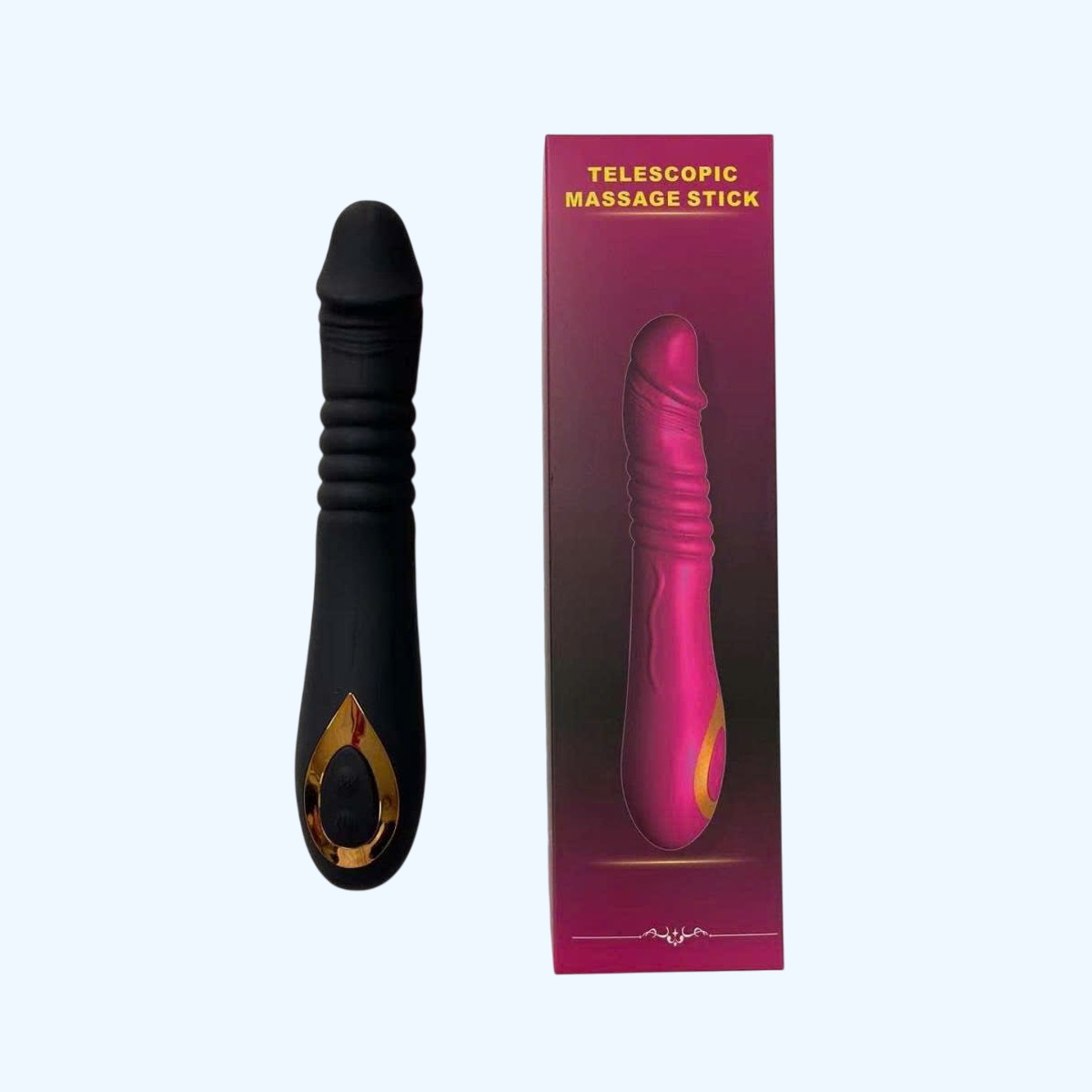 Que rung thụt ngoáy Telescopic cầm tay đa năng massage cho nữ