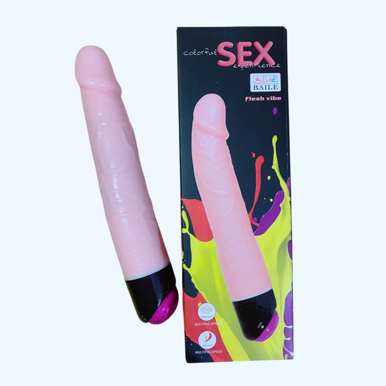 Sextoy dương vật giả rung ngoáy Baile cầm tay giá rẻ