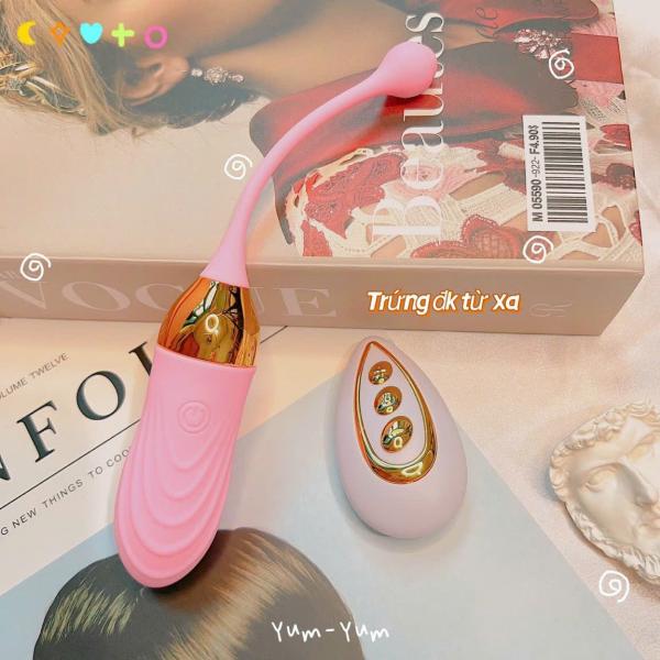 Trứng rung tình yêu sạc usb điều khiển từ xa cho nữ