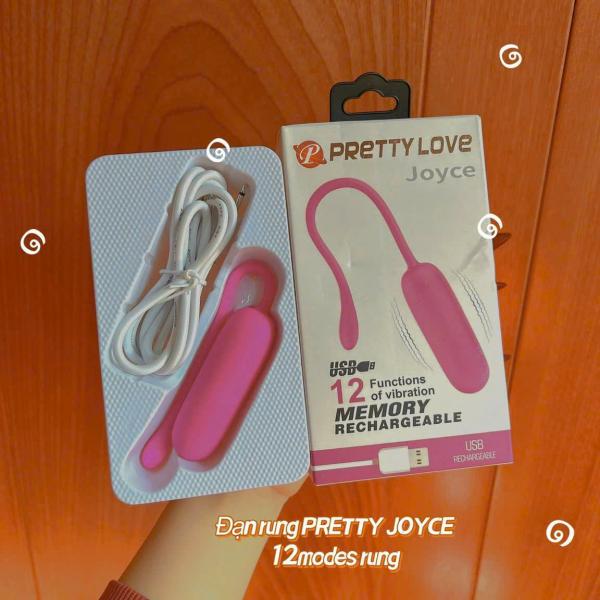 Trứng rung không dây massage điểm G Pretty Love Joyce 