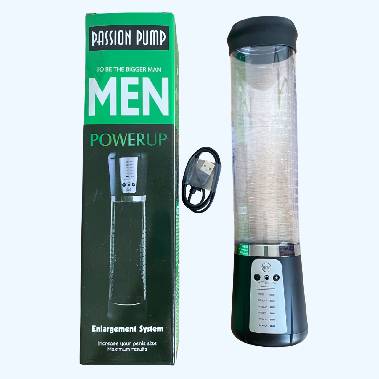 Máy tập dương vật tự động Penis Pump tăng kích thước cậu nhỏ bơm hút chân không 