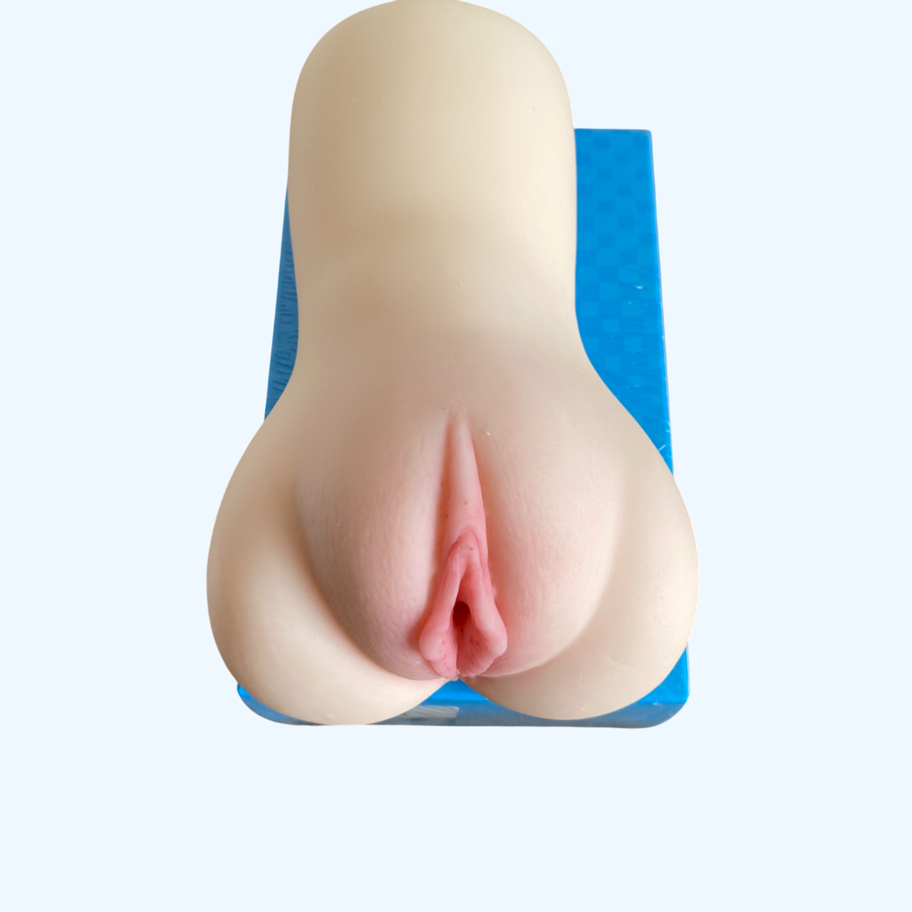 Âm đạo cầm tay silicon trần 500g không rung cho nam tự sướng 