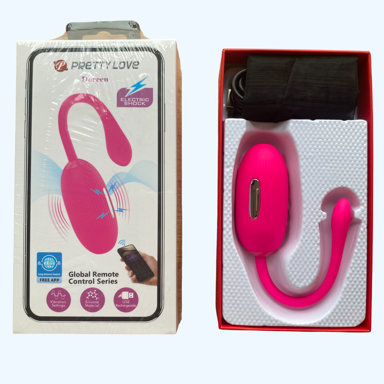 Shop bán Trứng rung Pretty Love Doreen điều khiển qua app kết nối bluetooth 