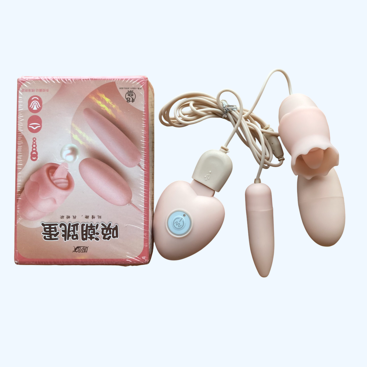 Trứng rung massage điểm G kết hợp lưỡi liếm 3 in 1