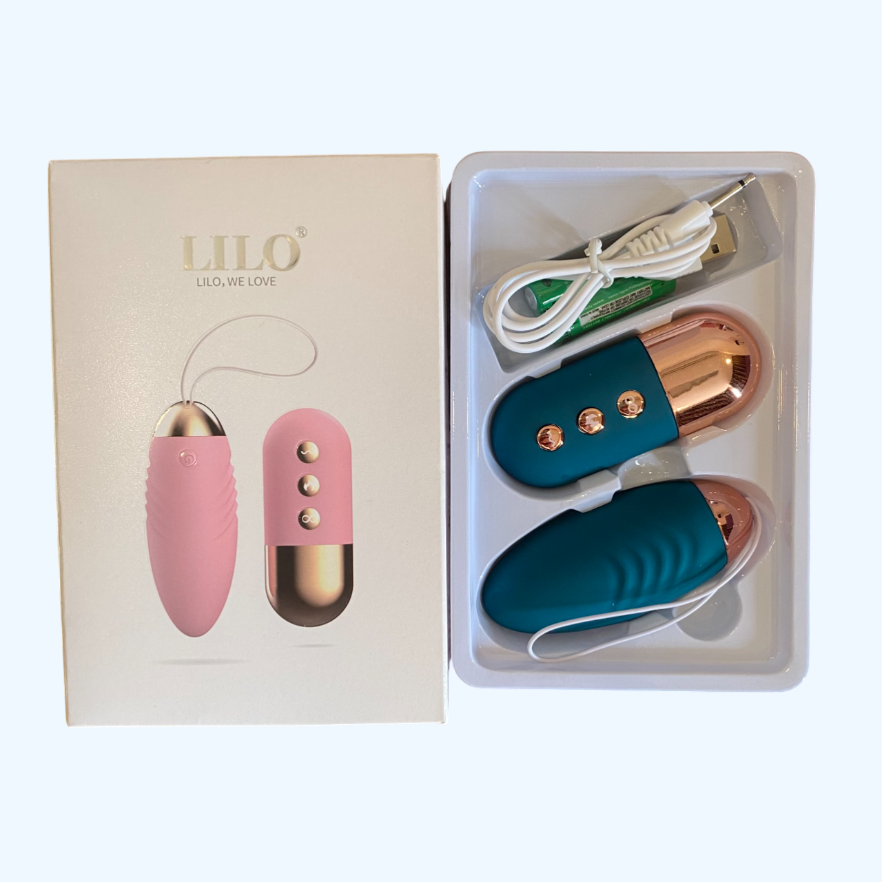 Mua Trứng rung tình yêu không dây Lilo tỏa nhiệt 10 chế độ 