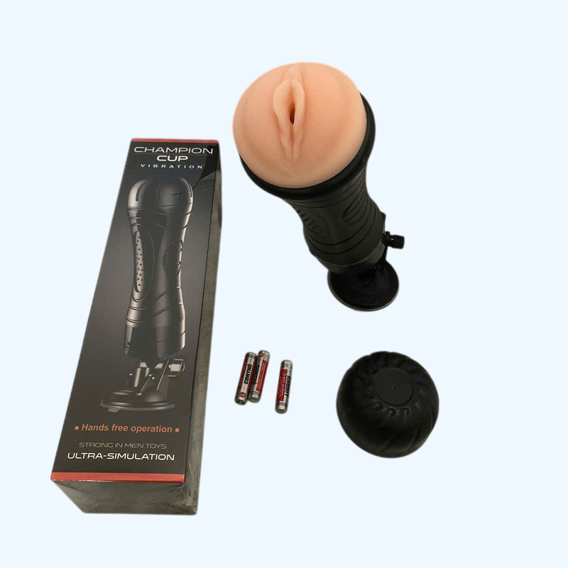 Âm đạo đèn pin Champion Cup Vibration hít tường có rung