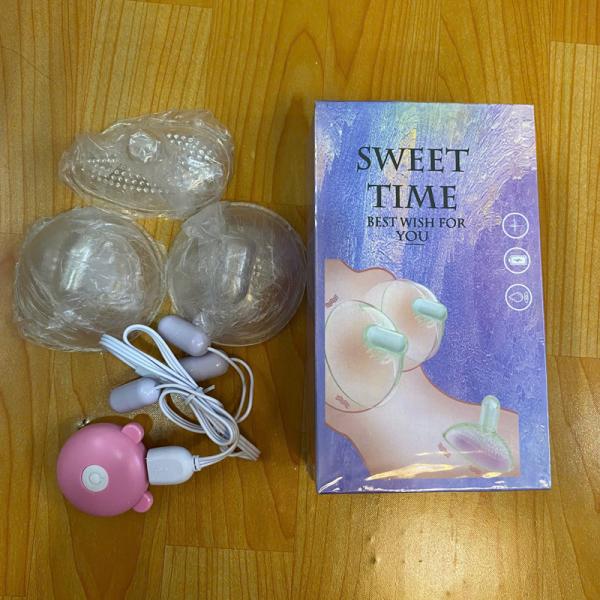 Máy massage kích thích ngực và âm đạo siêu mềm mịn rung nhiều chế độ 