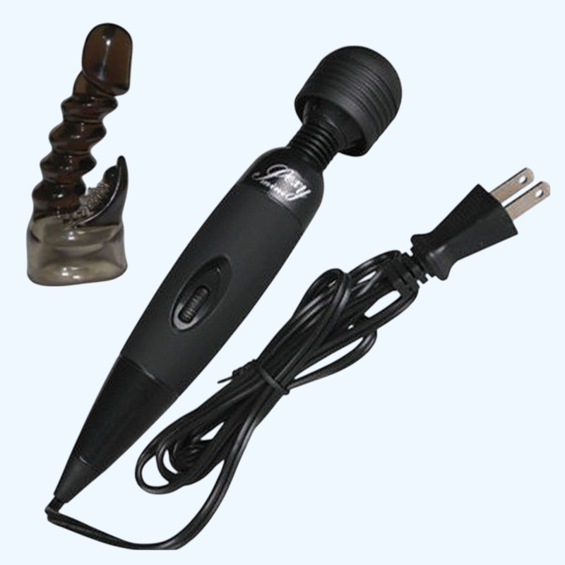 Chày rung kích thích điểm G Fairy cắm điện có đầu phụ siicon cực mạnh 