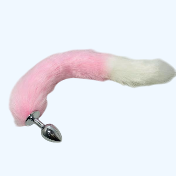 Plug đuôi cáo cosplay hậu môn inox không gỉ cho cặp đôi