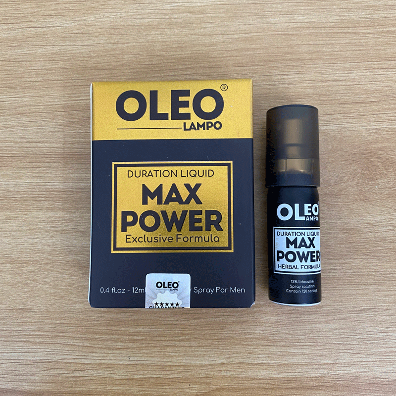 Lọ xịt kéo dài thời gian quan hệ Oleo Max Power cho nam 