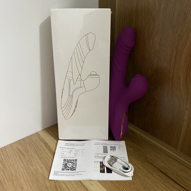 Sextoys cu giả rung thụt thổi hút nhánh massage âm vật hột le Daphne cao cấp 