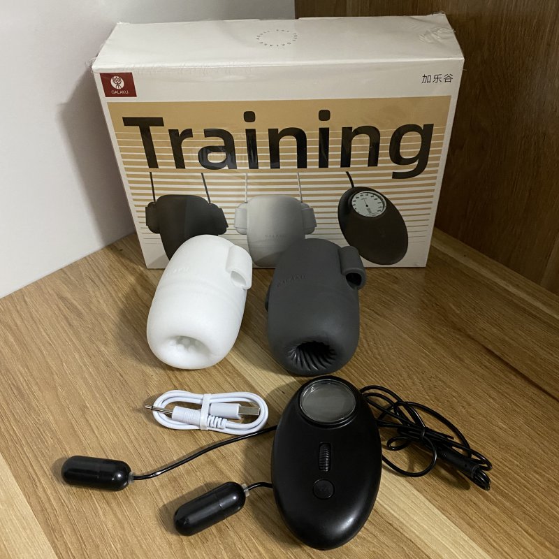 Máy tập massage dương vật Training Galaku 12 chế độ rung cao cấp 