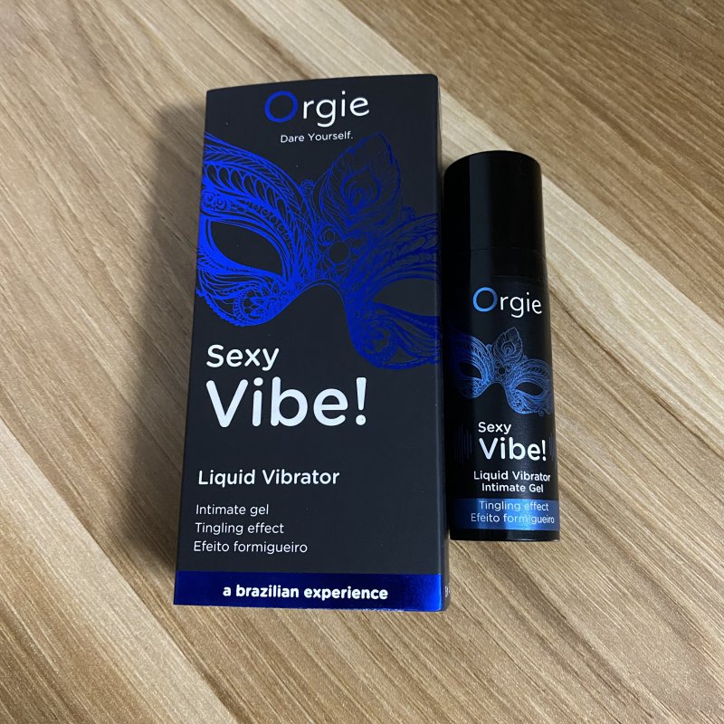 Gel bôi kích thích âm vật nữ Orgie Sexy Vibe 15ml rung tê mát lạnh tăng khoái cảm lên đỉnh dễ dàng 