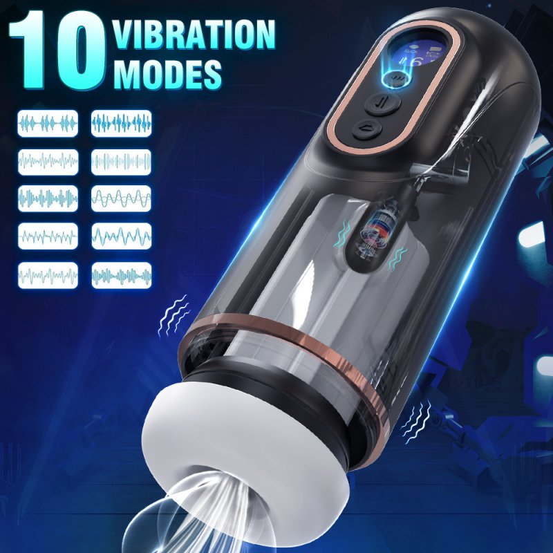 Cốc thủ dâm Doris thụt co bóp rung sưởi ấm phát âm thanh thổn thức
